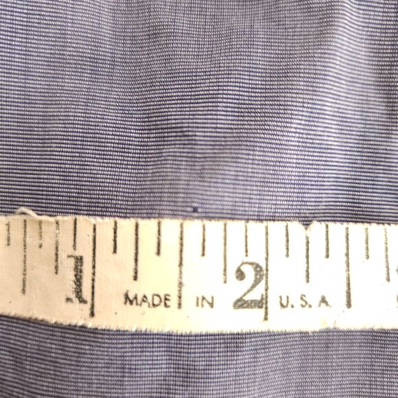 J Crew Mens Small Blueish Gray Slim Fit 2 Ply Cotton Button Down Up Shirt - Picture 4 of 7